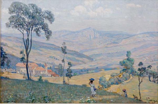 Janis Rozentals Italian Landscape France oil painting art